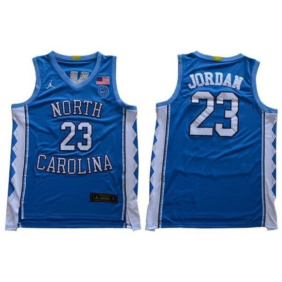 North Carolina Michael Jordan Blue Jersey - Picture 1 of 1